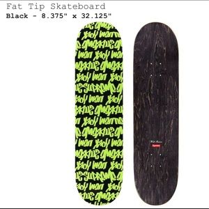 Brand new supreme skateboard